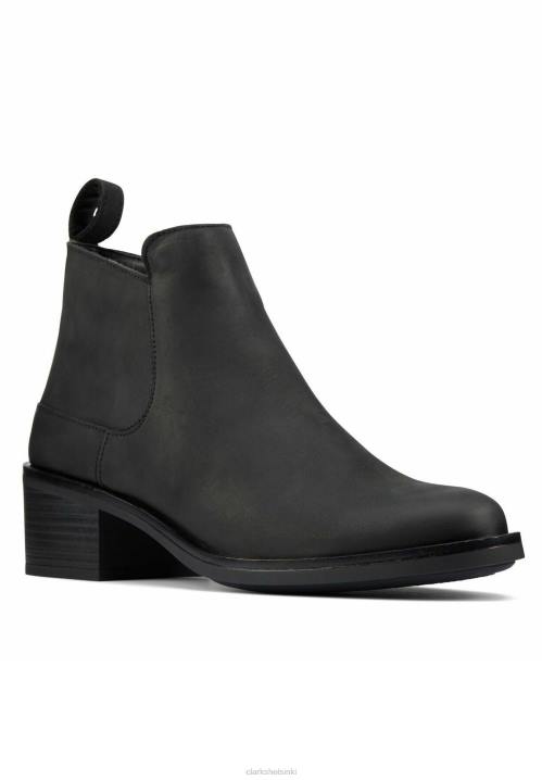 clarks memi vetoketjulliset nilkkurit mustat Clarks sukupuolineutraali 2DHN7074 musta