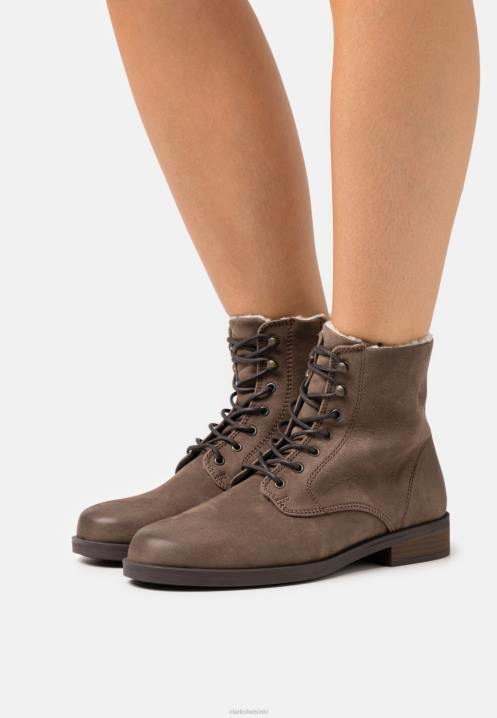 clarks taupe memi pitsinauhalliset nilkkurit Clarks sukupuolineutraali 2DHN7073 taupe