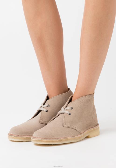 desert boot casual lace-ups clarks sand Clarks sukupuolineutraali 2DHN6941 hiekka