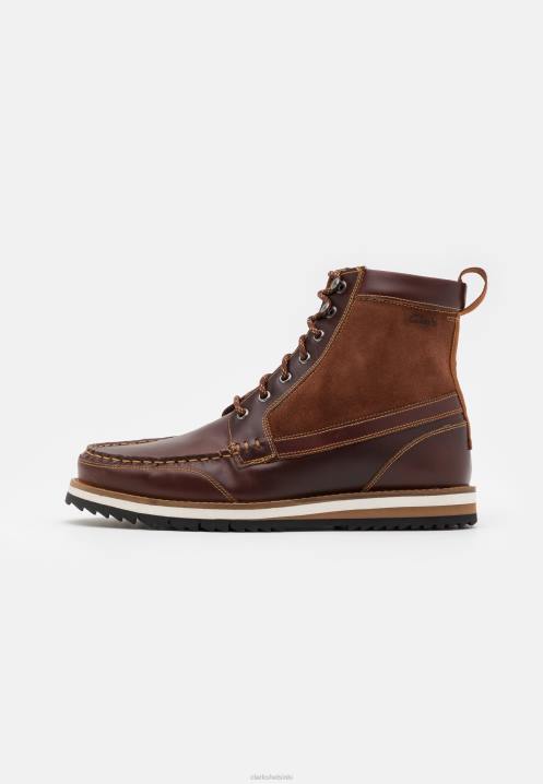 durston hi lace-up nilkkurit clarks british tan Clarks sukupuolineutraali 2DHN7167 brittiläinen rusketus