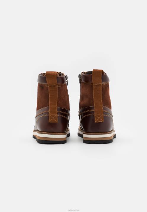 durston hi lace-up nilkkurit clarks british tan Clarks sukupuolineutraali 2DHN7167 brittiläinen rusketus