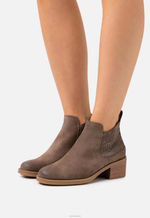 memi-vetoketjulliset nilkkurit clarks taupe Clarks sukupuolineutraali 2DHN7069 taupe