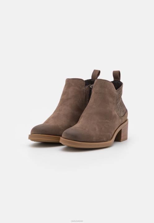 memi-vetoketjulliset nilkkurit clarks taupe Clarks sukupuolineutraali 2DHN7069 taupe