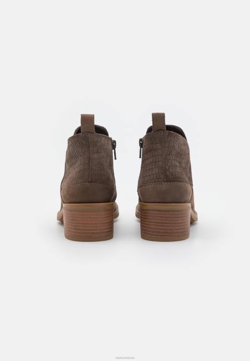 memi-vetoketjulliset nilkkurit clarks taupe Clarks sukupuolineutraali 2DHN7069 taupe