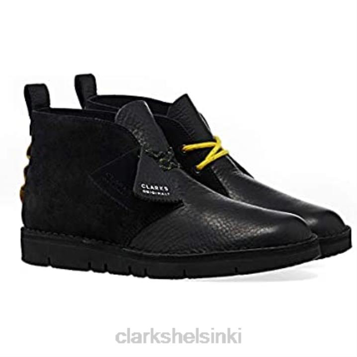 musta combi clarks originals desert 20 saappaat Clarks sukupuolineutraali 2DHN1280 musta yhdistelmä