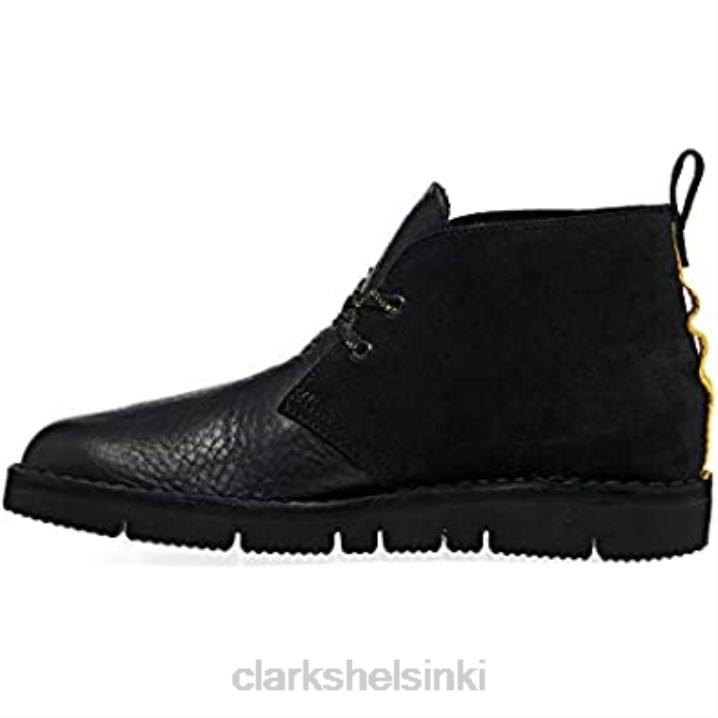 musta combi clarks originals desert 20 saappaat Clarks sukupuolineutraali 2DHN1280 musta yhdistelmä