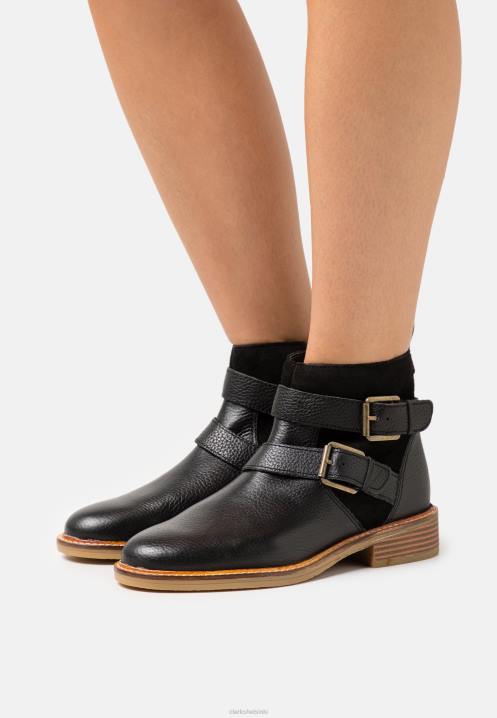 mustat clarks kölninsolkilliset nilkkurit Clarks sukupuolineutraali 2DHN7072 musta