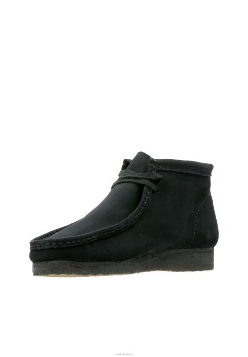 schwarzes veloursleder clarks nilkkurit Clarks sukupuolineutraali 2DHN7075 schwarzes veloursleder