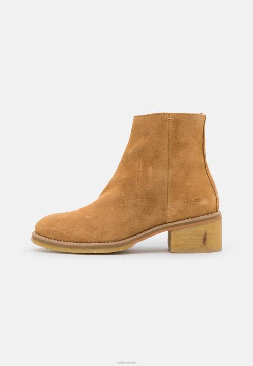 tan clarks amara klassiset nilkkurit Clarks sukupuolineutraali 2DHN7088 rusketus