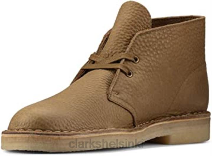 tumma oliivi nahka clarks desert boot tumma oliivi nahka Clarks sukupuolineutraali 2DHN512 tummaa oliivi nahkaa