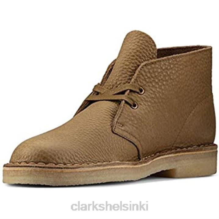tumma oliivi nahka clarks desert boot tumma oliivi nahka Clarks sukupuolineutraali 2DHN512 tummaa oliivi nahkaa