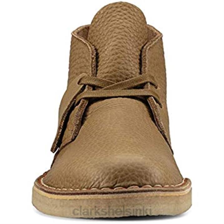tumma oliivi nahka clarks desert boot tumma oliivi nahka Clarks sukupuolineutraali 2DHN512 tummaa oliivi nahkaa