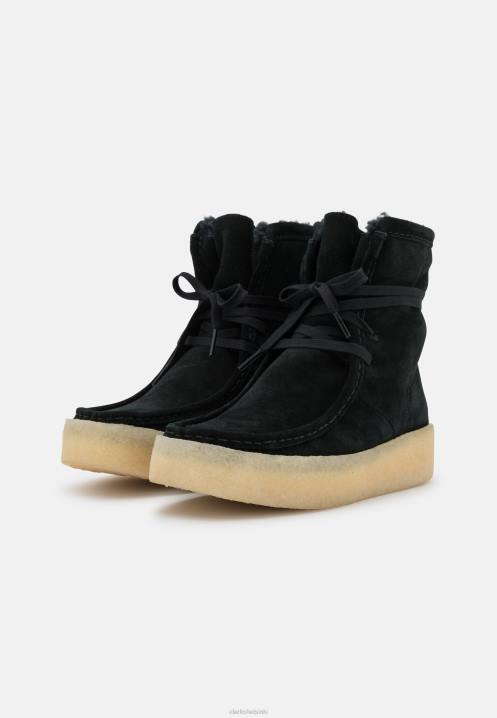 wallabee cup nauhalliset nilkkurit clarks black Clarks sukupuolineutraali 2DHN7085 musta