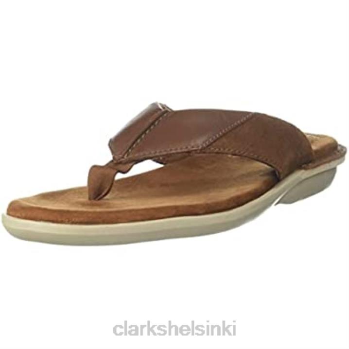 ellison easy nahkasandaalit tan clarks Clarks sukupuolineutraali 2DHN294