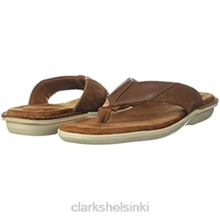 ellison easy nahkasandaalit tan clarks Clarks sukupuolineutraali 2DHN294