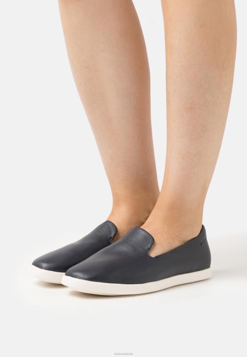ace lite slip-ons clarks navy Clarks sukupuolineutraali 2DHN6917 laivasto