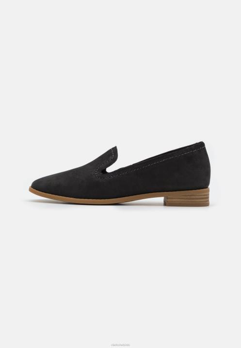 puhtaat hall-slip-ons clarks black Clarks sukupuolineutraali 2DHN6925 musta