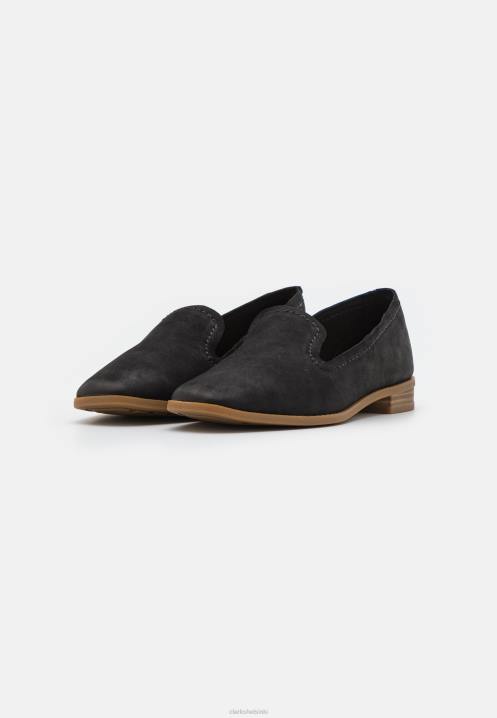 puhtaat hall-slip-ons clarks black Clarks sukupuolineutraali 2DHN6925 musta