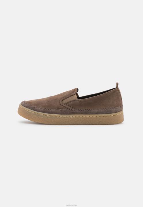 taupe clarks barleigh-slip-ons Clarks sukupuolineutraali 2DHN6920 taupe