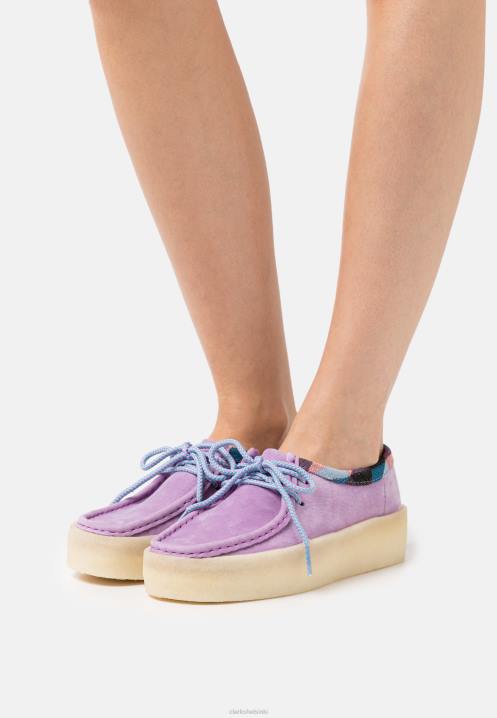 vaalean violetti wallabee kuppi slip-ons clarks Clarks sukupuolineutraali 2DHN6948 vaaleanvioletti