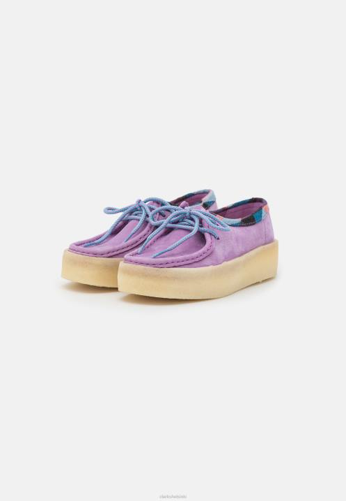 vaalean violetti wallabee kuppi slip-ons clarks Clarks sukupuolineutraali 2DHN6948 vaaleanvioletti